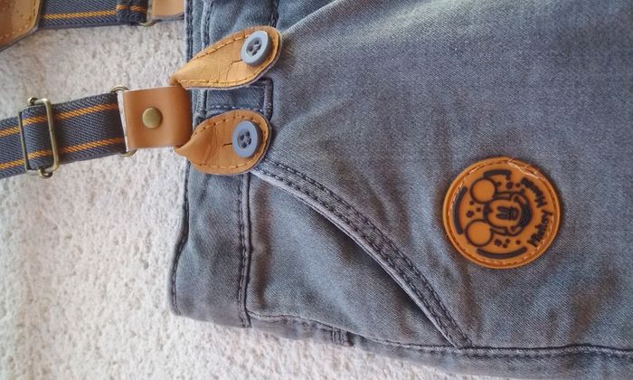 Jean à bretelles Orchestra pour bébé garçon - photo numéro 3