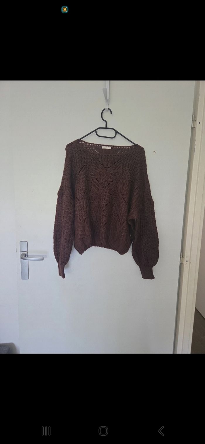 Pull marron