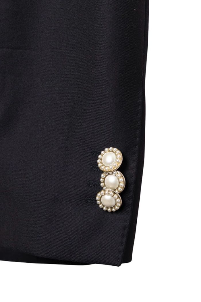 Veste blazer vintage upcyclée par Tilli Paris – Taille M - photo numéro 7