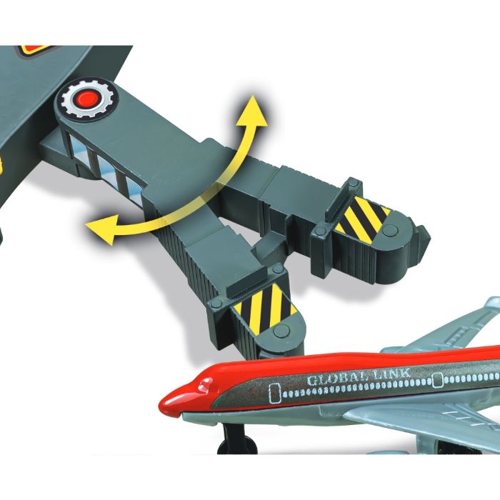 Set Aéroport Jumbo Speed Track, avec lumières et sons, Multicolore - photo numéro 6