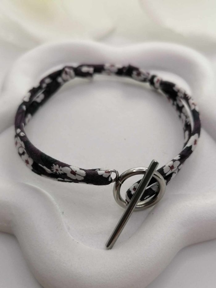 Bracelet liberty fermoir en acier inoxydable - photo numéro 3