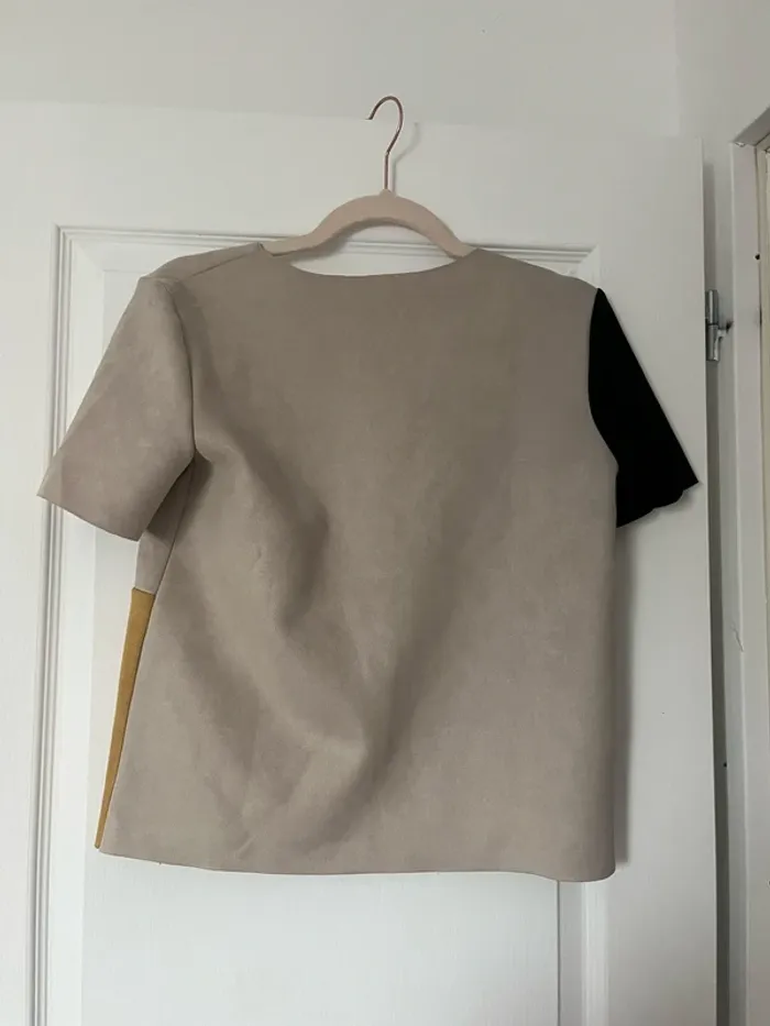 T-Shirt tricolore Zara - photo numéro 2