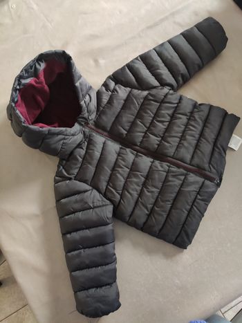 Manteau gris Kiabi 24 mois