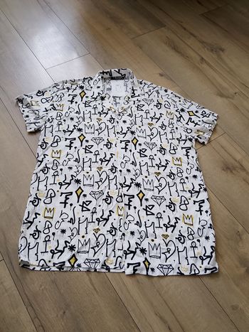 Chemise fine manches courtes homme blanche xxl Thomas