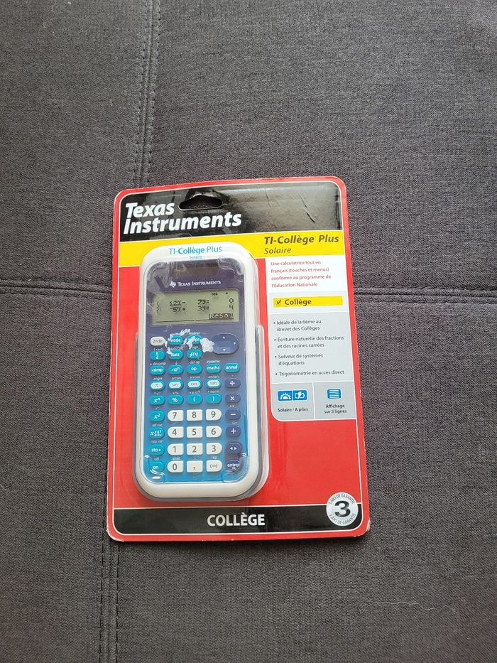 Calculatrice collège