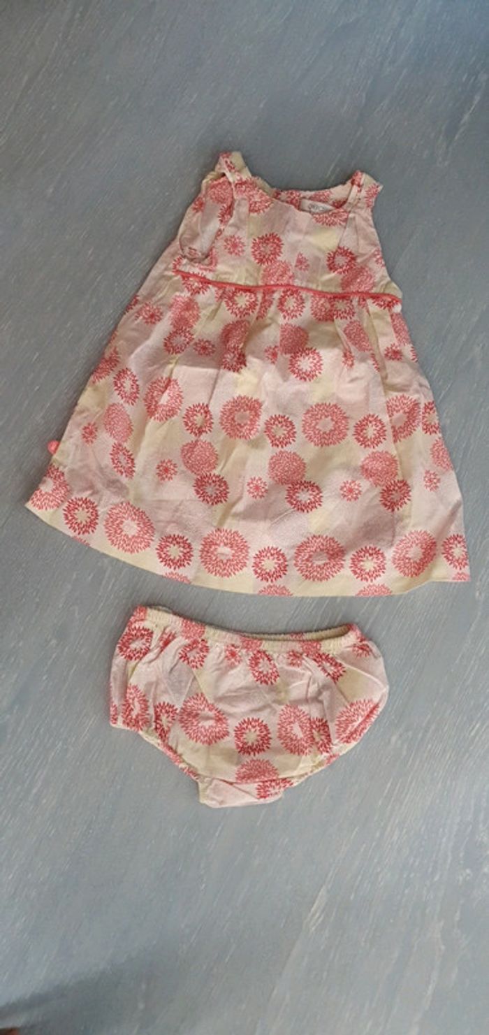 Ensemble robe et culotte obaibi 9 mois Vi - photo numéro 3