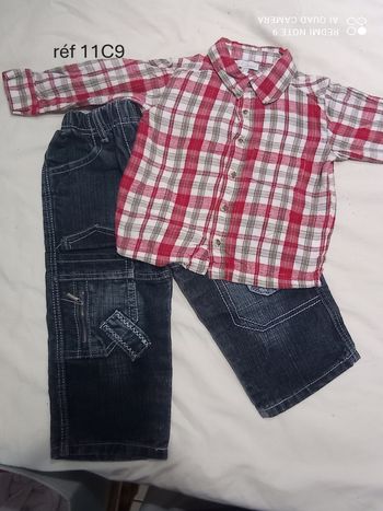 pantalon et chemise de In Extenso 18 mois réf 11 C8