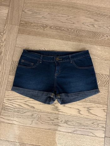 Short en jeans
