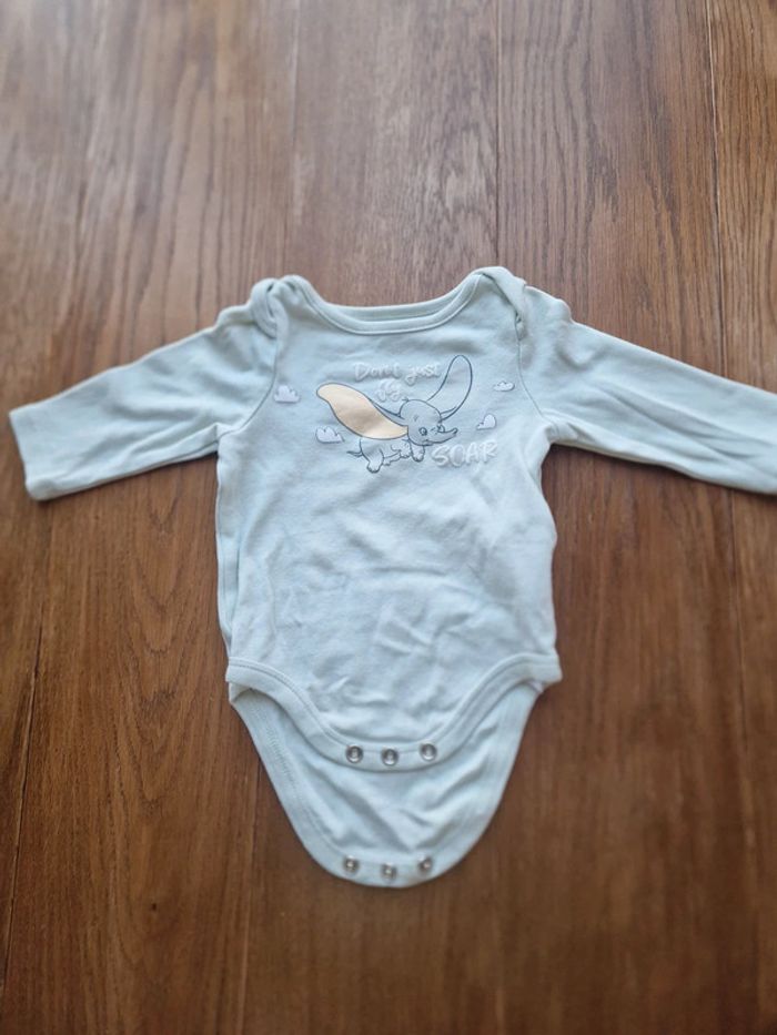 Lot de 3 boddies coton Disney store manches longues - photo numéro 2