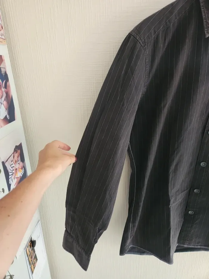 Chemise marron esprit XL - photo numéro 4
