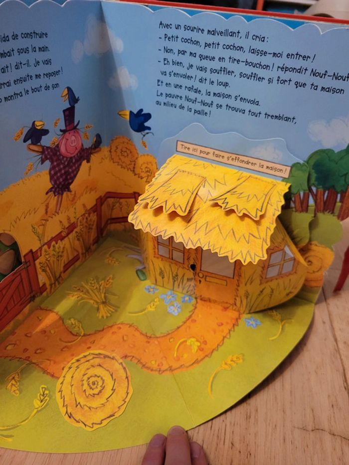 Livre pop up les 3 petits cochons - photo numéro 5