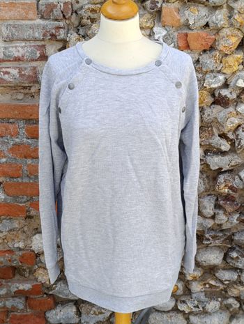 Sweat allaitement Kiabi 