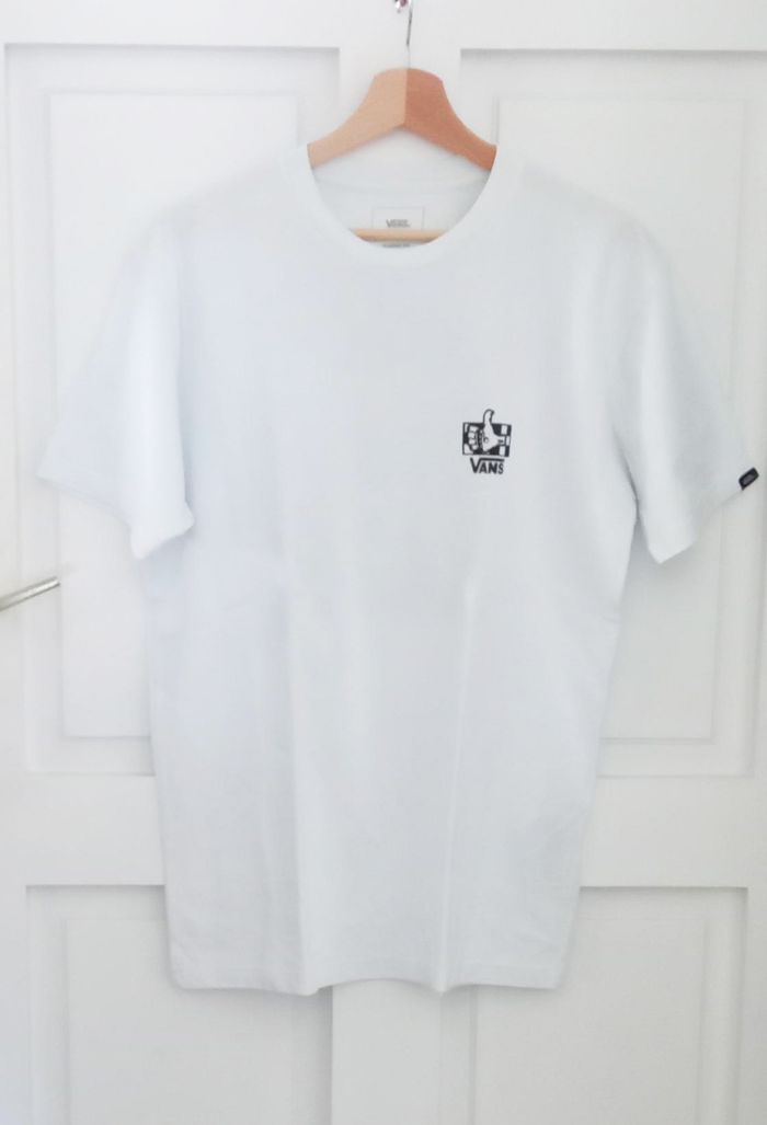 T-shirt blanc - Vans - (Taille M) Neuf sans étiquette - photo numéro 2