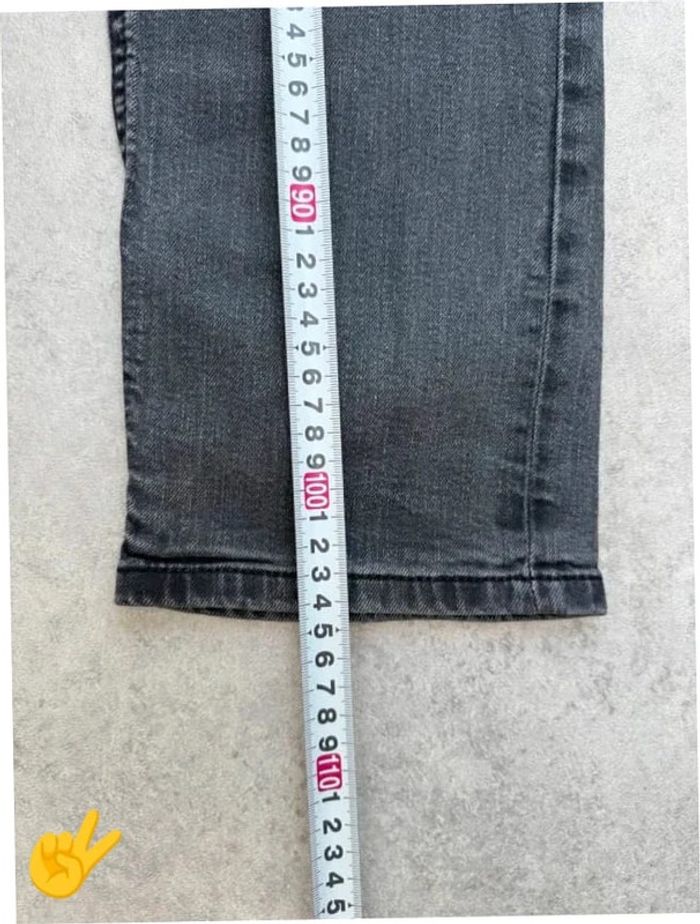 Jeans Levi's 541 W31 FR40 L34 coupe skinny noir Femme women pan592b - photo numéro 5