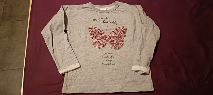 Sweat lft girls 9 10 ans papillons - photo numéro 4