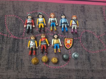Lot de chevaliers + accessoires