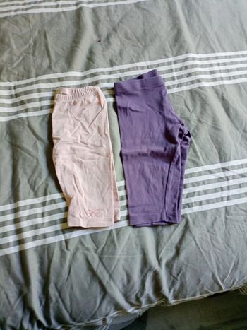 Lot de 2 pantacourts 2 ans