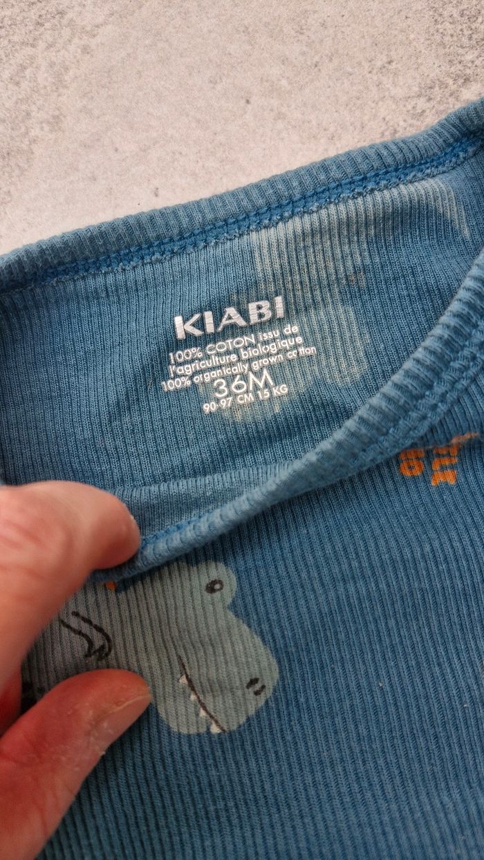 Pyjama 2 pièces garçon Kiabi 36 mois - photo numéro 2
