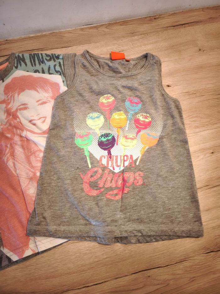 Lot tee-shirt manches courtes jupe 8 ans - photo numéro 3