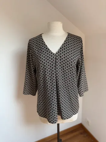 Superbe blouse fluide neuve Rue des Abesses 🌸 T 2 38 40