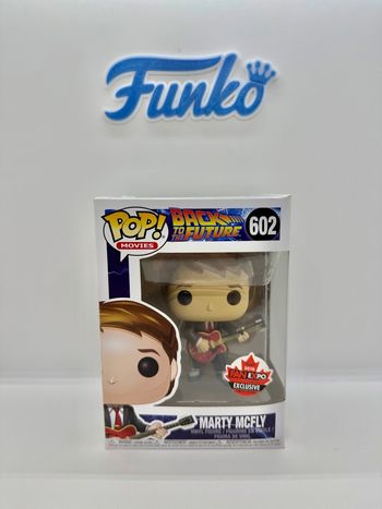 Funko Pop Back To The Future Marty McFly 602 FanExpo 2018 🇨🇦