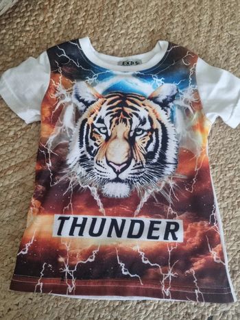 Tee-shirt tigre 5 ans