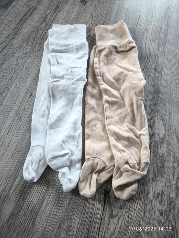 Lot 2 pantalonS à pieds