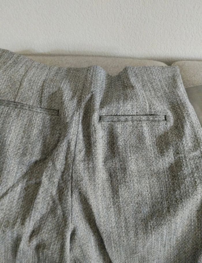 Pantalon habillé femme H&M gris chiné taille 44 - photo numéro 7