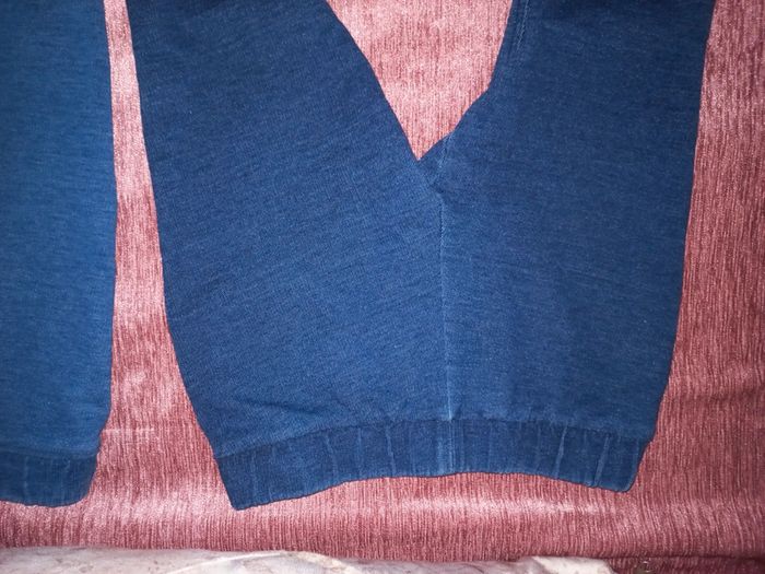 Lot de 2 jeggings en jean/denim souple 3/6mois en excellent état - photo numéro 12