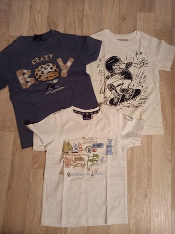 Lot de 3 tee-shirts neufs