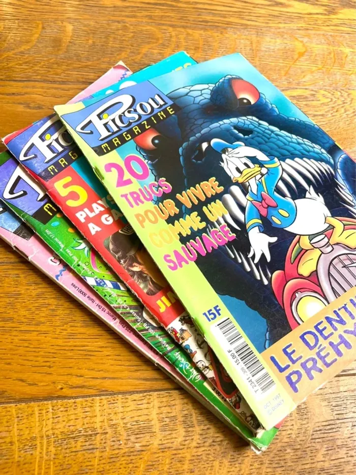 lot de 4 Magazines Picsou – Édition Vintage à Collectionner - photo numéro 4