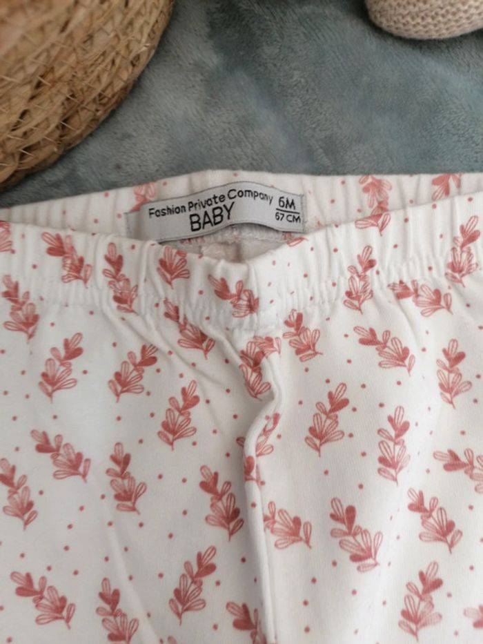 Legging à fleurs 6 mois - photo numéro 2
