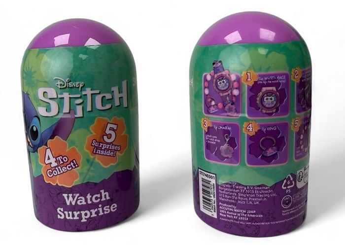 Coffret Surprise Montre Disney Stitch Capsule + 5 Surprises ! Originale - 4 de Collections - photo numéro 5