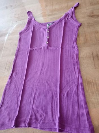 Débardeur violet "Walk and Talk"