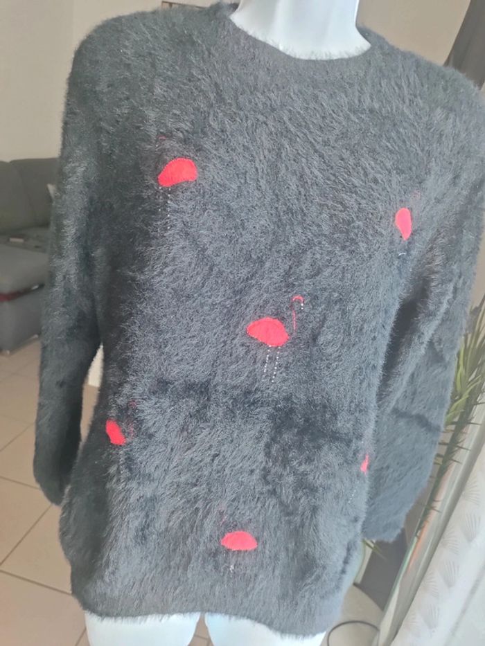 Pull a poils doux et chaud