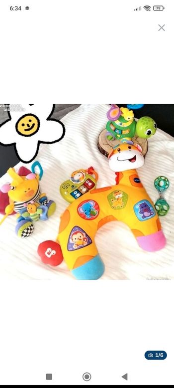 VTech Mon coussin d'activités et d'éveil 