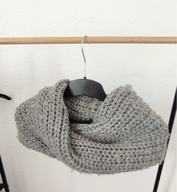 Snood gris maille apparente Primark