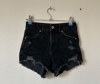 short jean effet déchiré