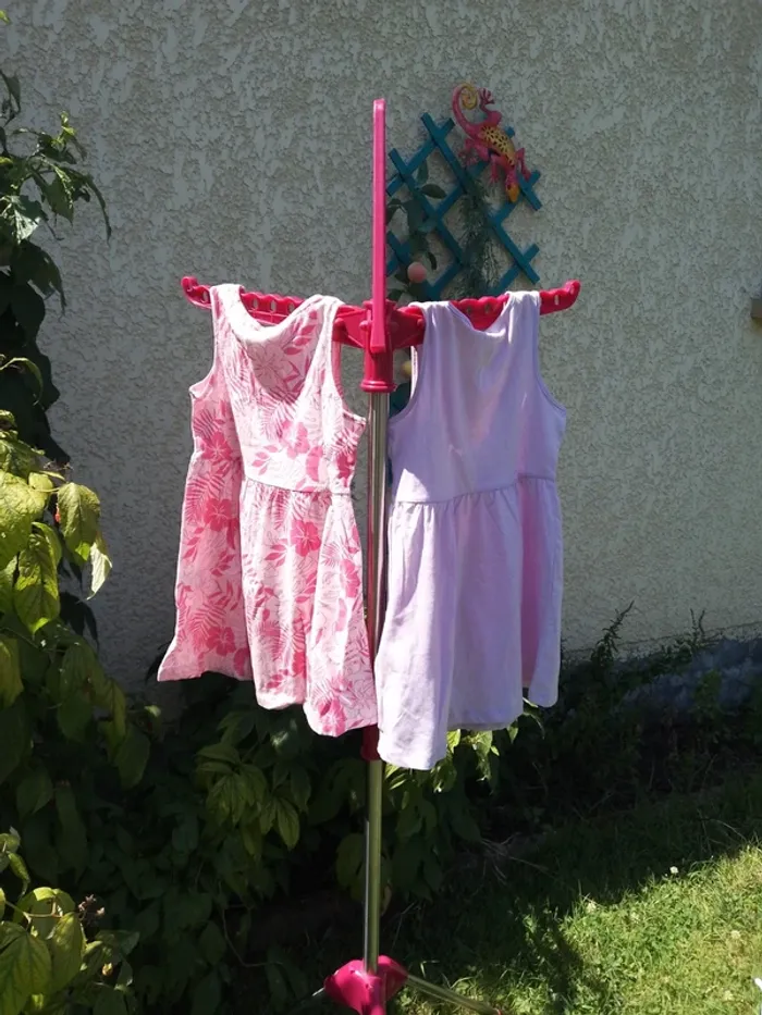 lot de 2 robes Lupilu taille 4-6 ans neuves  100% coton - photo numéro 4