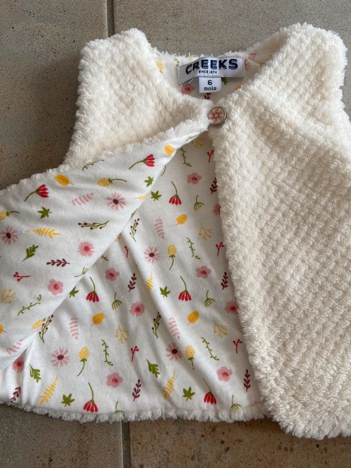 Gilet fourrure 6 mois - photo numéro 2