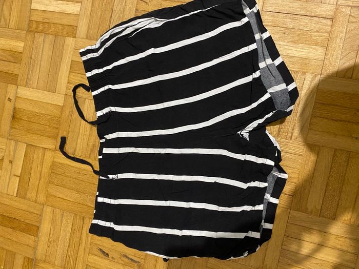 Short rayé