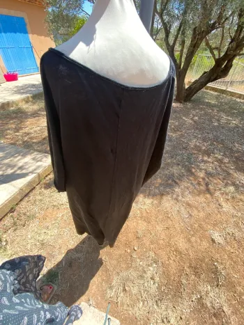 Robe noire oversized miss Zazies