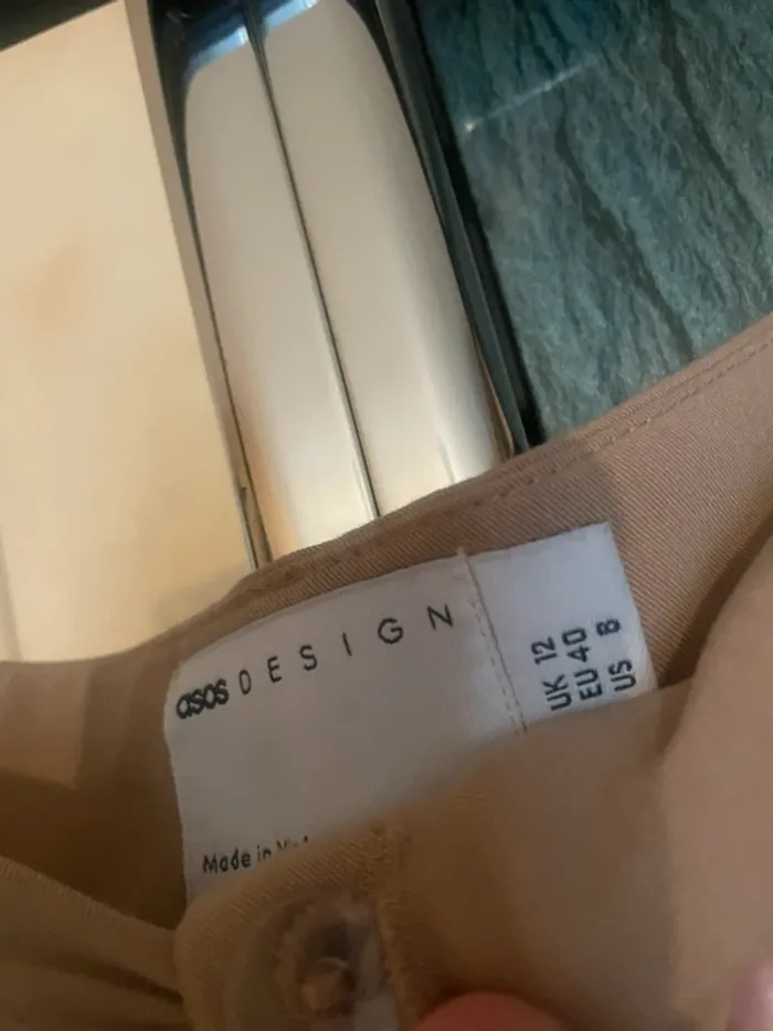 Pantalon costume beige - photo numéro 3