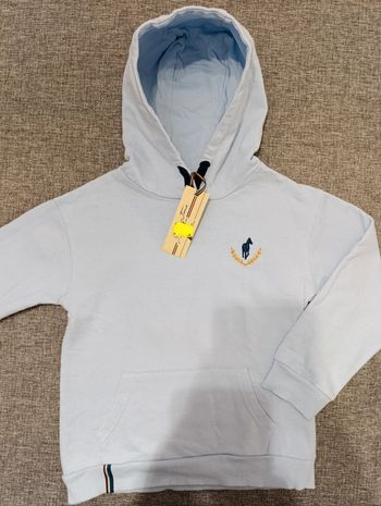 Sweat à capuche gentleman farmer 6 ans NEUF. 🐎