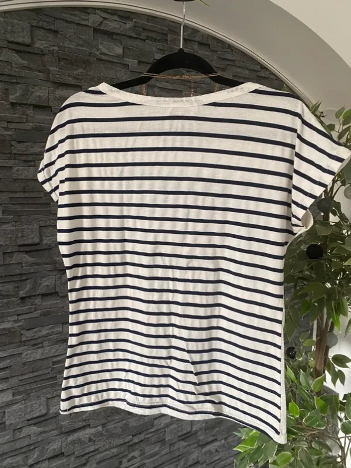 🇺🇸T-shirt tendance femme Love is Beautiful New York– Taille 40 TBE 🇺🇸 - photo numéro 5