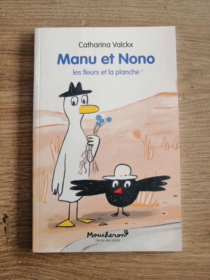 Roman Manu et Nono Les fleurs et la planche