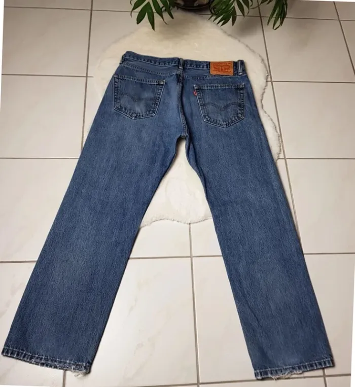 Jean Levi's 505 W34 L29 Bleu - photo numéro 3