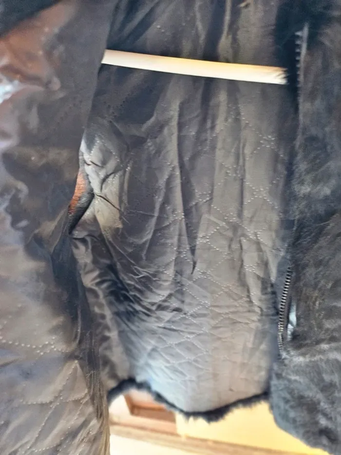veste sans manche en fausse fourrure - photo numéro 2