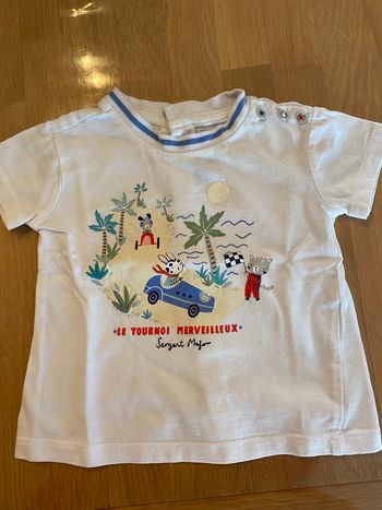T shirt manches courtes ~ 6 mois
