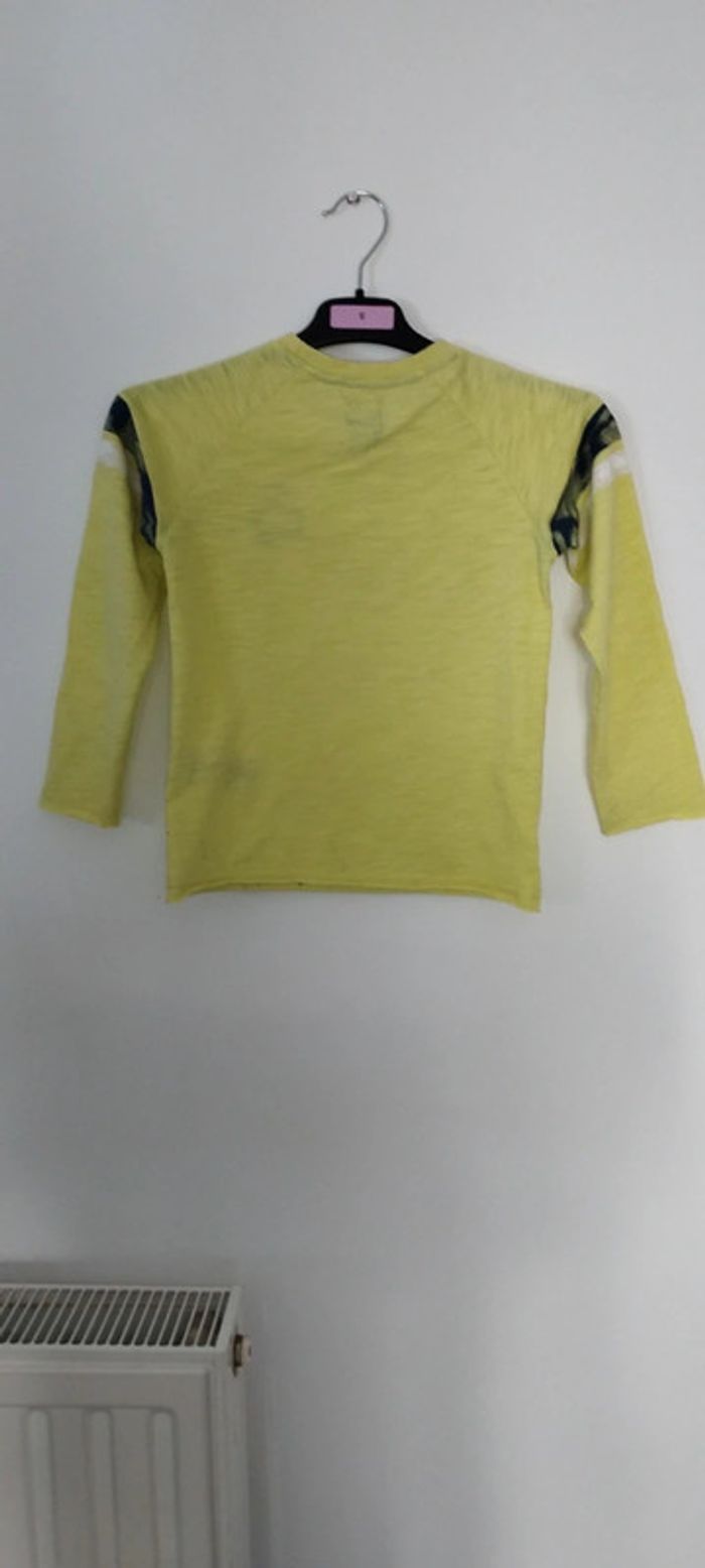 Tee-shirt manches longues garçon 6 ans - photo numéro 5